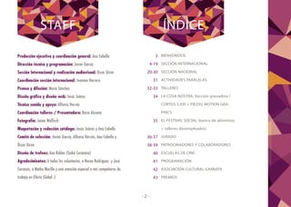 Catálogo V Edición Festival Internacional Ópera Prima en Corto | PPT