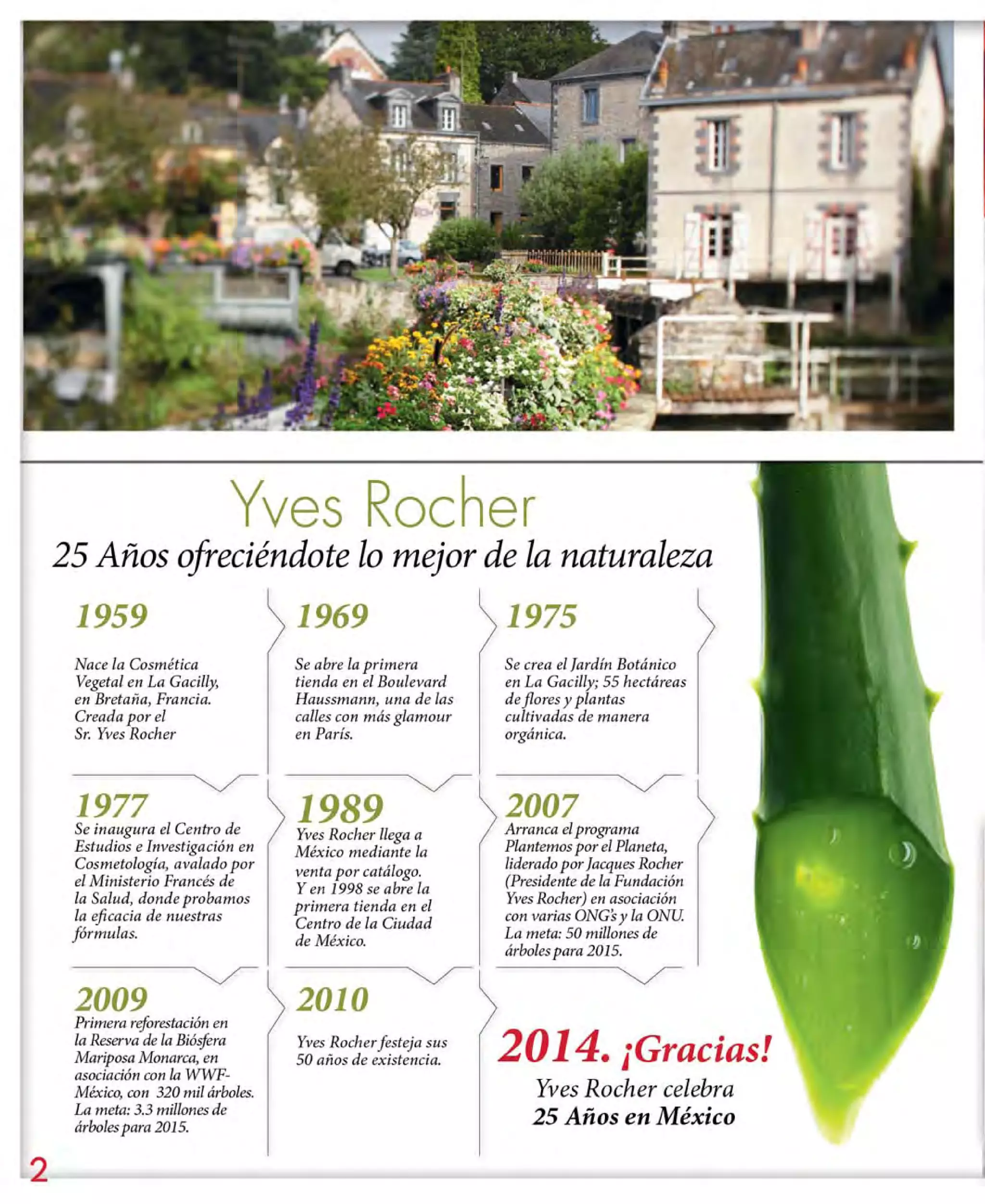 Catálogo Yves Rocher Campaña 14, 2014