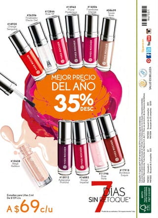 Catálogo yves rocher campaña 3, 2016