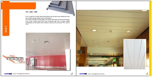 Linear Metal Ceiling Systems
