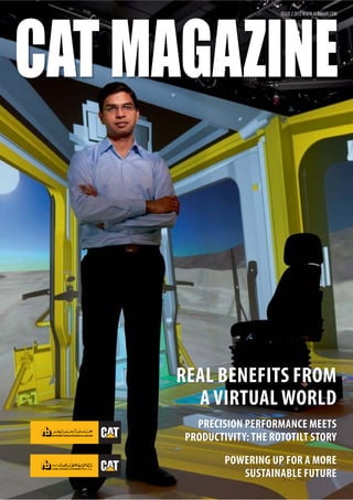 REAL BENEFITS FROM
A VIRTUAL WORLD
PRECISION PERFORMANCE MEETS
PRODUCTIVITY: THE ROTOTILT STORY
POWERING UP FOR A MORE
SUSTAINABLE FUTURE
ISSUE22012WWW.ALBAHAR.COM
 