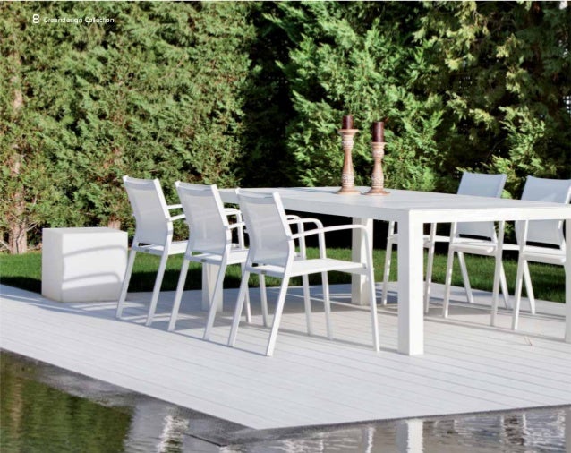 Muebles de jardín. Nueva colección de mobiliario de Jardín 2014 de Gr…