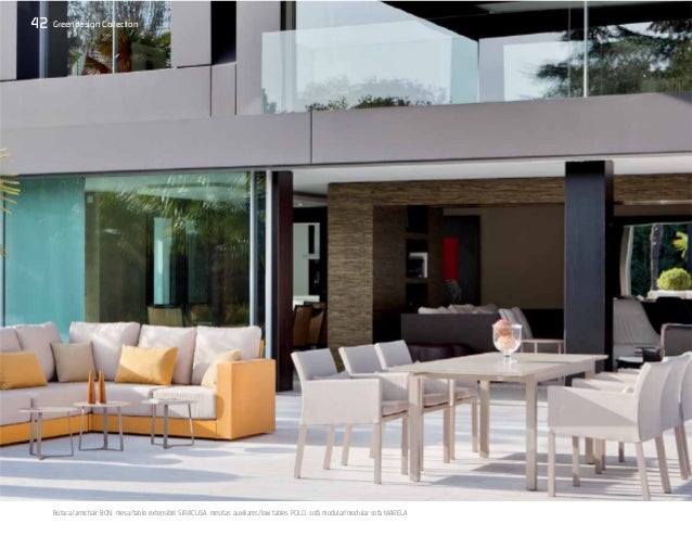 Muebles de jardín. Nueva colección de mobiliario de Jardín 2014 de Gr…