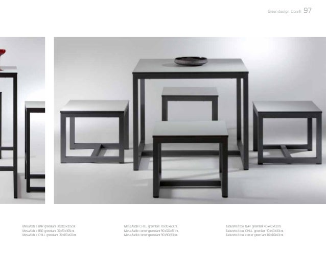 Muebles de jardín. Nueva colección de mobiliario de Jardín 2014 de Gr…