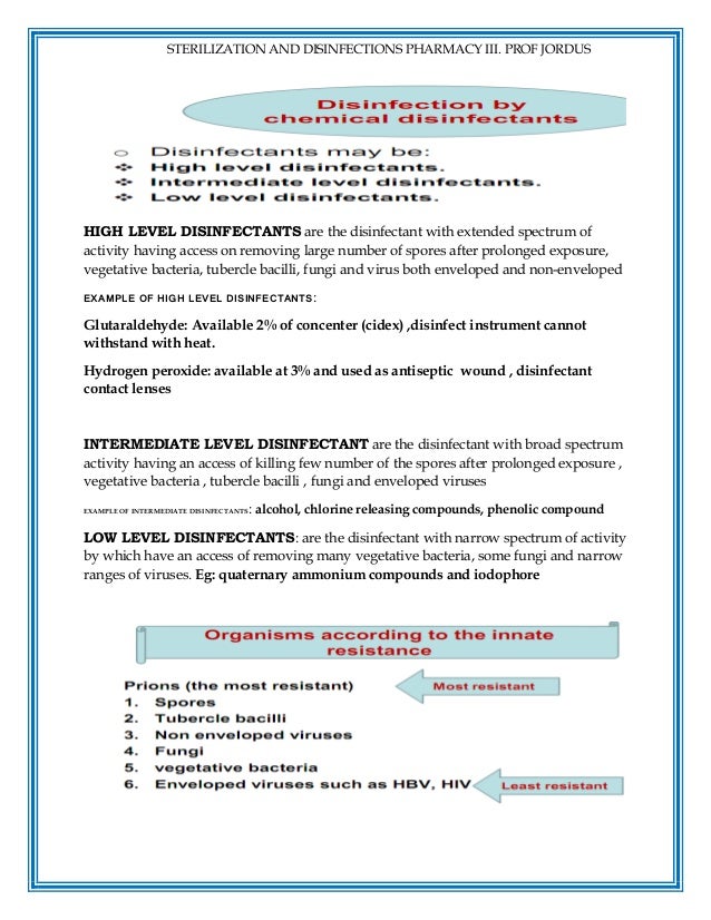 STERILISATION AND DISINFECTION QUESTIONS WITH ANSWERS