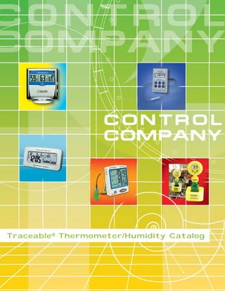 Traceable® Thermometer/Humidity Catalog 
 