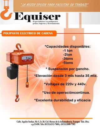 EQUISER MEXICO