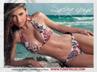 Contacto, dudas y pedidos en el Perú:   WWW.TUSDETALLES.COM