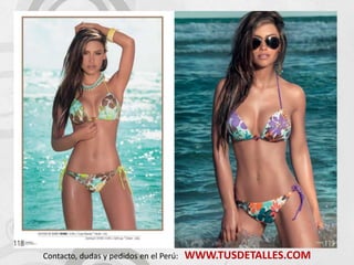 Contacto, dudas y pedidos en el Perú:   WWW.TUSDETALLES.COM