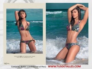 Contacto, dudas y pedidos en el Perú:   WWW.TUSDETALLES.COM