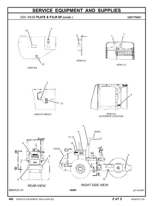 SERVICE EQUIPMENT AND SUPPLIES
220-8539 PLATE & FILM GP (contd. ) i02775621
GRAPHIC #1 <END> g01424687
488 SERVICE EQUIPMENT AND SUPPLIES 2 of 2 KEBP0271-28
 