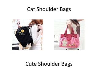 Cat Shoulder BagsCute Shoulder Bags