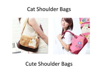 Cat Shoulder BagsCute Shoulder Bags