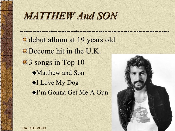 Father And Son By Cat Stevens English Literature O L S Poetry