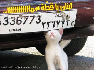 صورة لبنان، تصوير: (janinsanfran ) موقع فليكر 
 