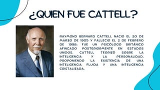 Cattell y los Cinco Grandes ………………………….. | PDF