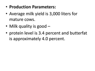 exotic Cattle breeds | PDF