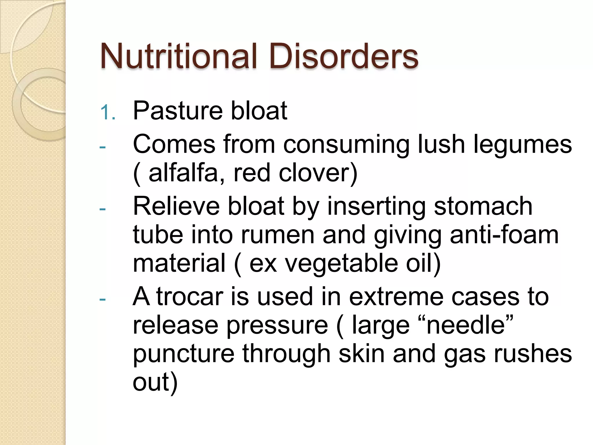The following year another pasture would not be grazed