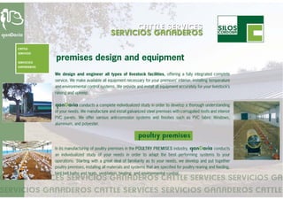 Cattle services - turn key projects (English)