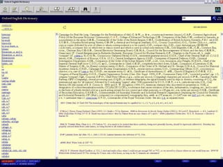 Electronic dictionaries - OED
 