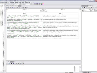 Electronic Bible - e-Sword
 