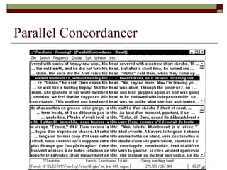 Parallel Concordancer
 