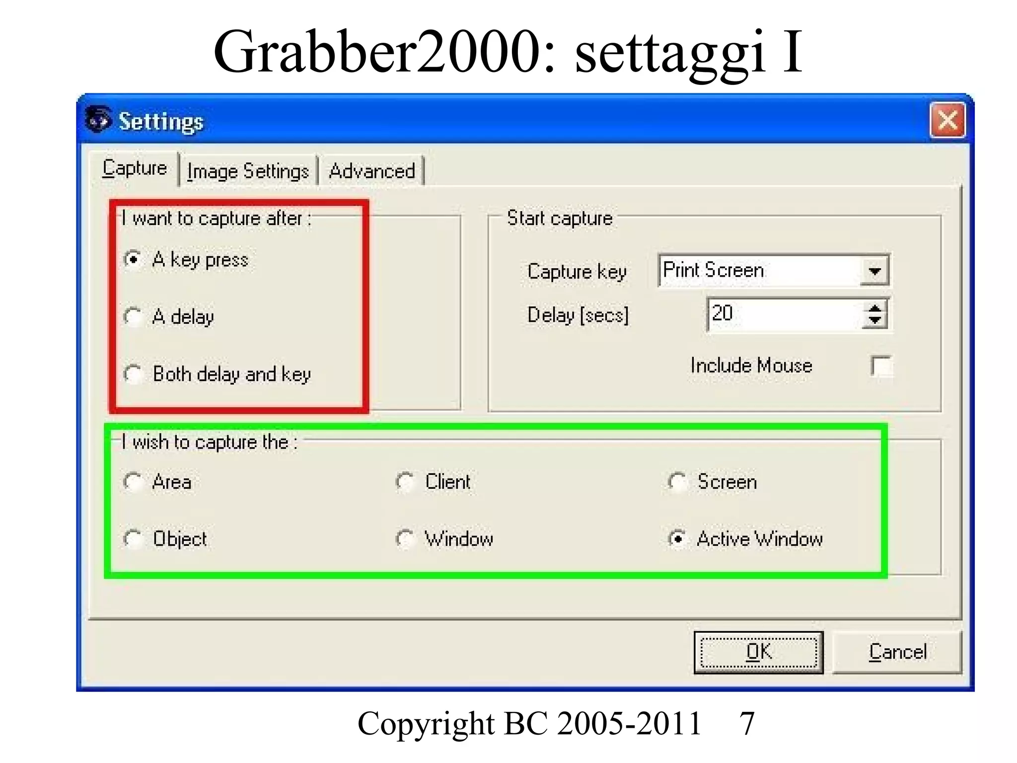 Grabber2000: settaggi I




     Copyright BC 2005-2011   7
 