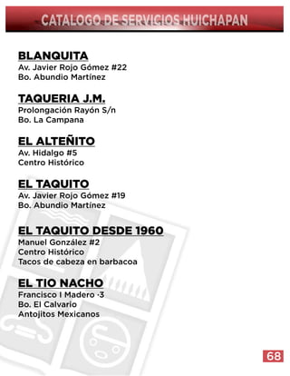 Cat turismohuichapan