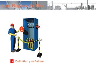 Las Reglas de Oro




   5   Delimitar y señalizar
 