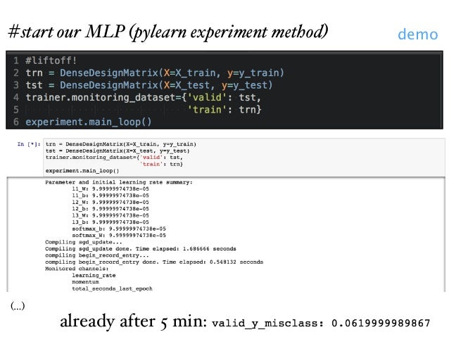 deep learning for programmers