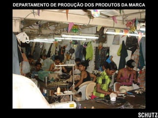 DEPARTAMENTO DE PRODUÇÃO DOS PRODUTOS DA MARCA
 