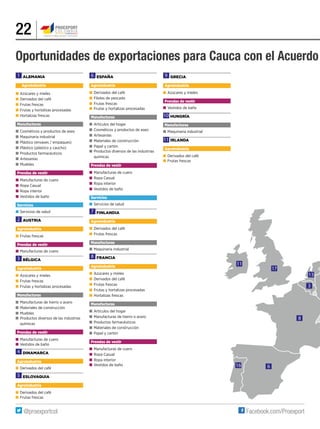 Revista de oportunidades Cauca 2014