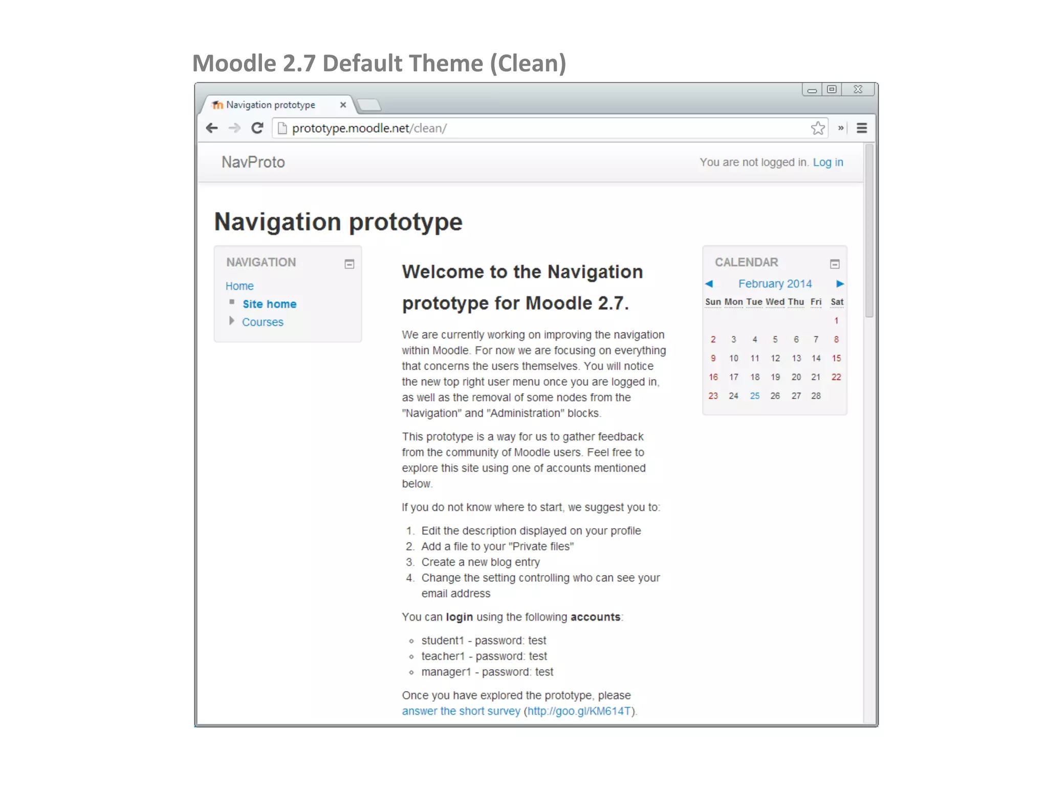 Now, a detailed look at a! 
multi-device Moodle course site...! 
! 
University of British Columbia (UBC) Continuing Studies! 
! 
http://iy103-w14.hibbittsdesign.com/ (built with Moodle 2.6.1) 
 