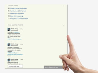 Multi-device delivery is now 
(pretty) easy. 
Doing it well for learning contexts? 
Maybe not so much... 
 