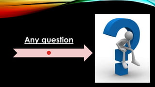 Any question
 