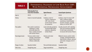 Cauda equina syndrome 