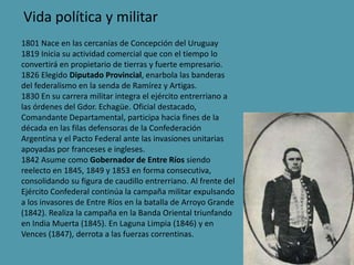 Biografía de Justo José De Urquiza