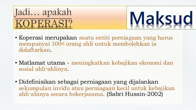 1 3 Entiti Dan Aktiviti Perniagaan Koperasi