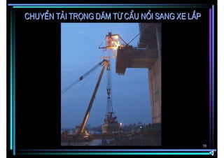 ChuyÓn t¶i träng dÇm tõ cÈu næi sang xe l¾p




                                              58
 