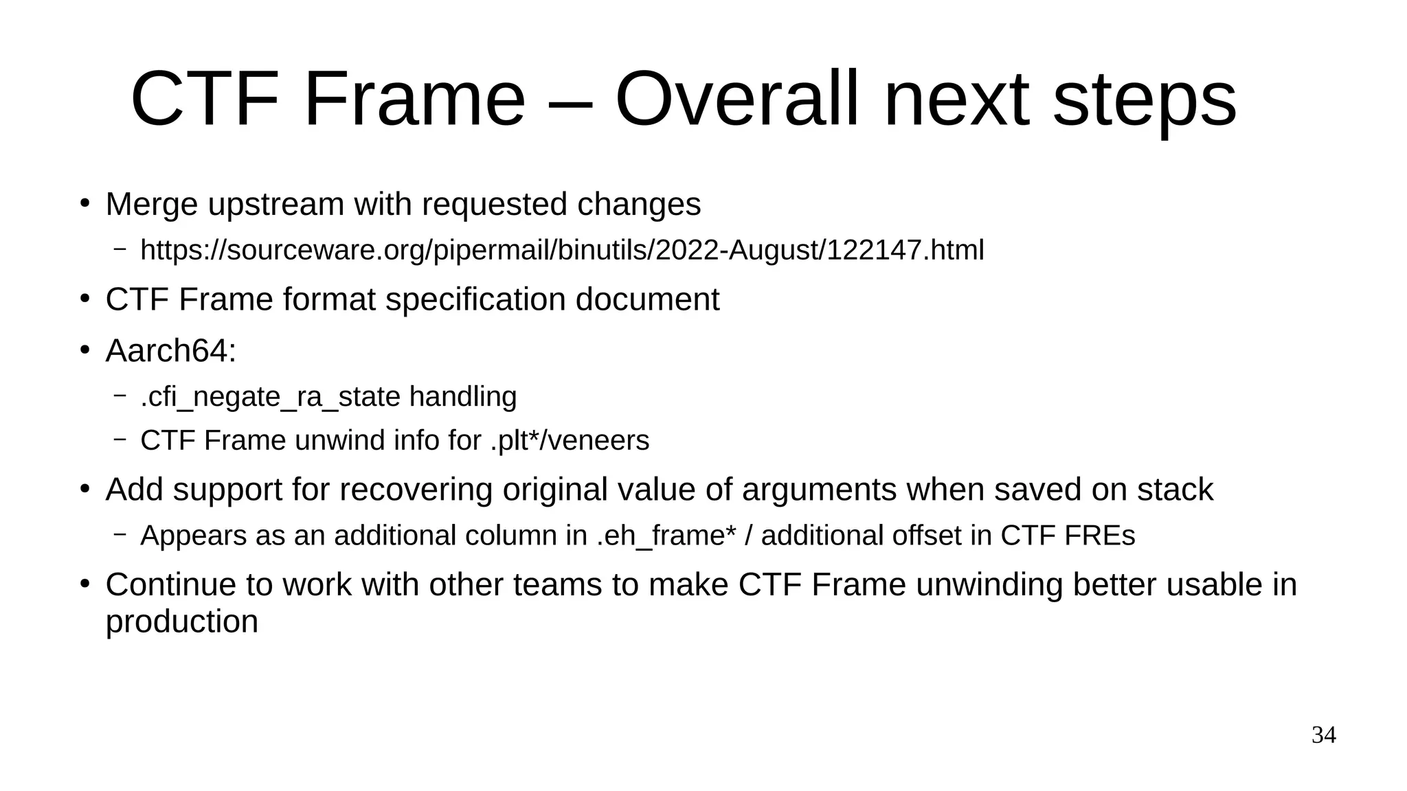 Cauldron_2022_ctf_frame at gcc cauldron 2022 in prague | PDF