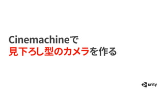 Cinemachineで


見下ろし型のカメラを作る
 