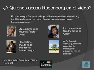Rodrigo Rosenberg | PPTX | True Crime | Genres