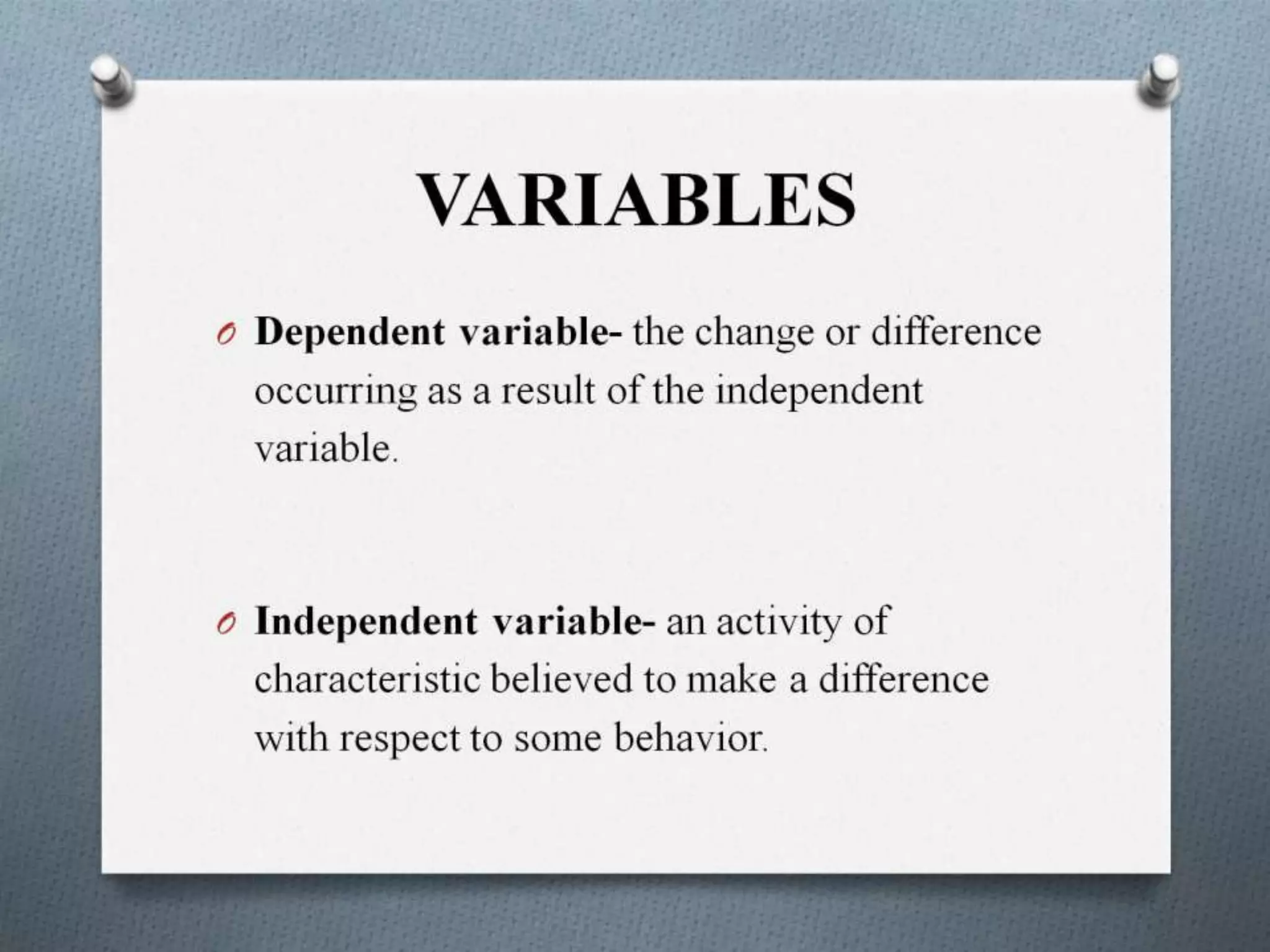 Causal Comparative or (ex-post fact) Research
