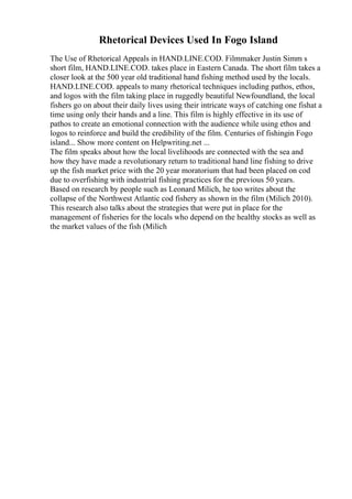 Causal Argument Essay Examples | PDF