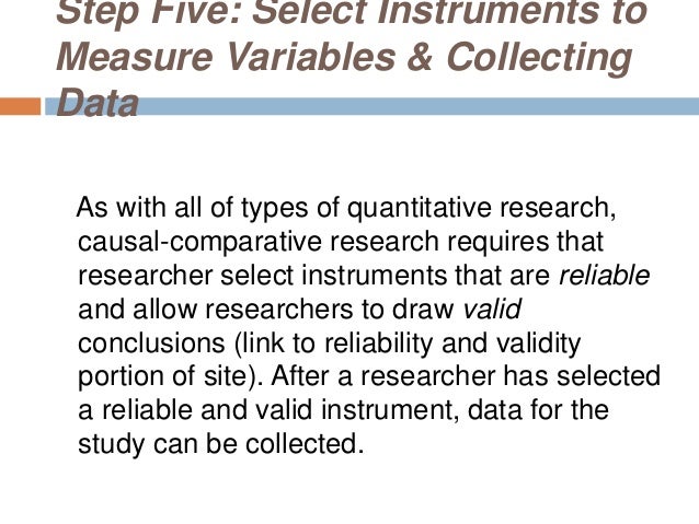 causal comparative research causal comparative study