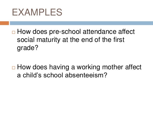 Causal research