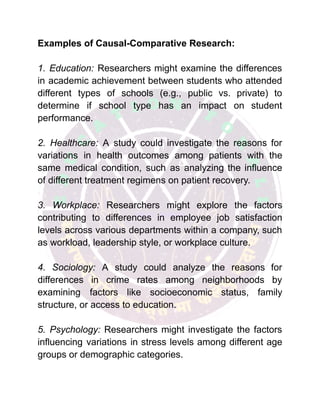 Causal Comparative Research- Vikramjit Singh.pdf