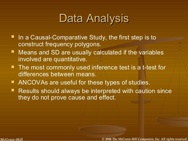 causal comparative study