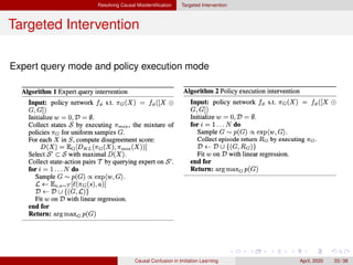Causal Confusion in Imitation Learning | PDF