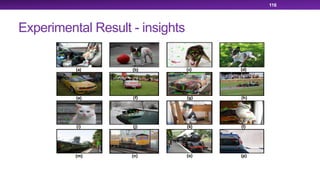 Experimental Result - insights
116
 